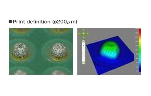 Print definition (ø200μm)